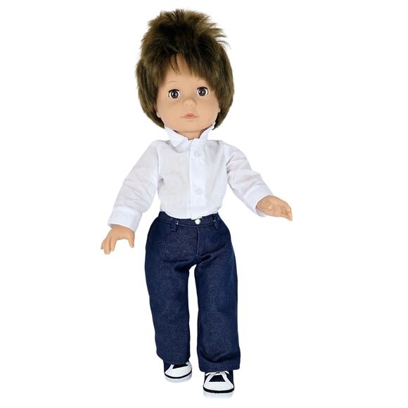 Pottery Barn Kids Doll Gotz Parker Boy Male 20 inch Excellent Condition - Picture 1 of 10